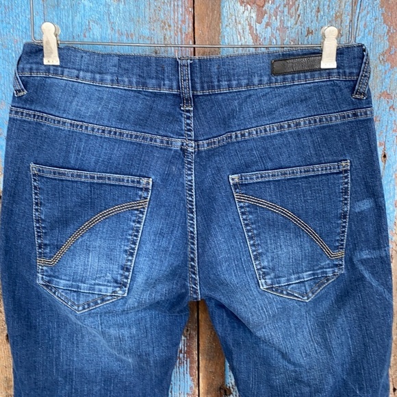 Ring Of Fire Mens Patch Slim Fit Jeans - Picture 8 of 12